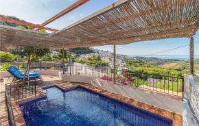 Lovely Home In Frigiliana With House Sea View
